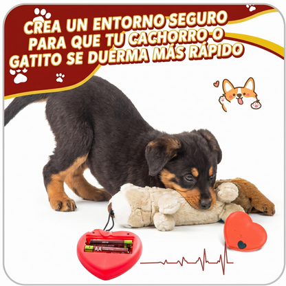 Simulador de Latidos Relajante para Cachorros: El Compañero que tu Mascota Necesita